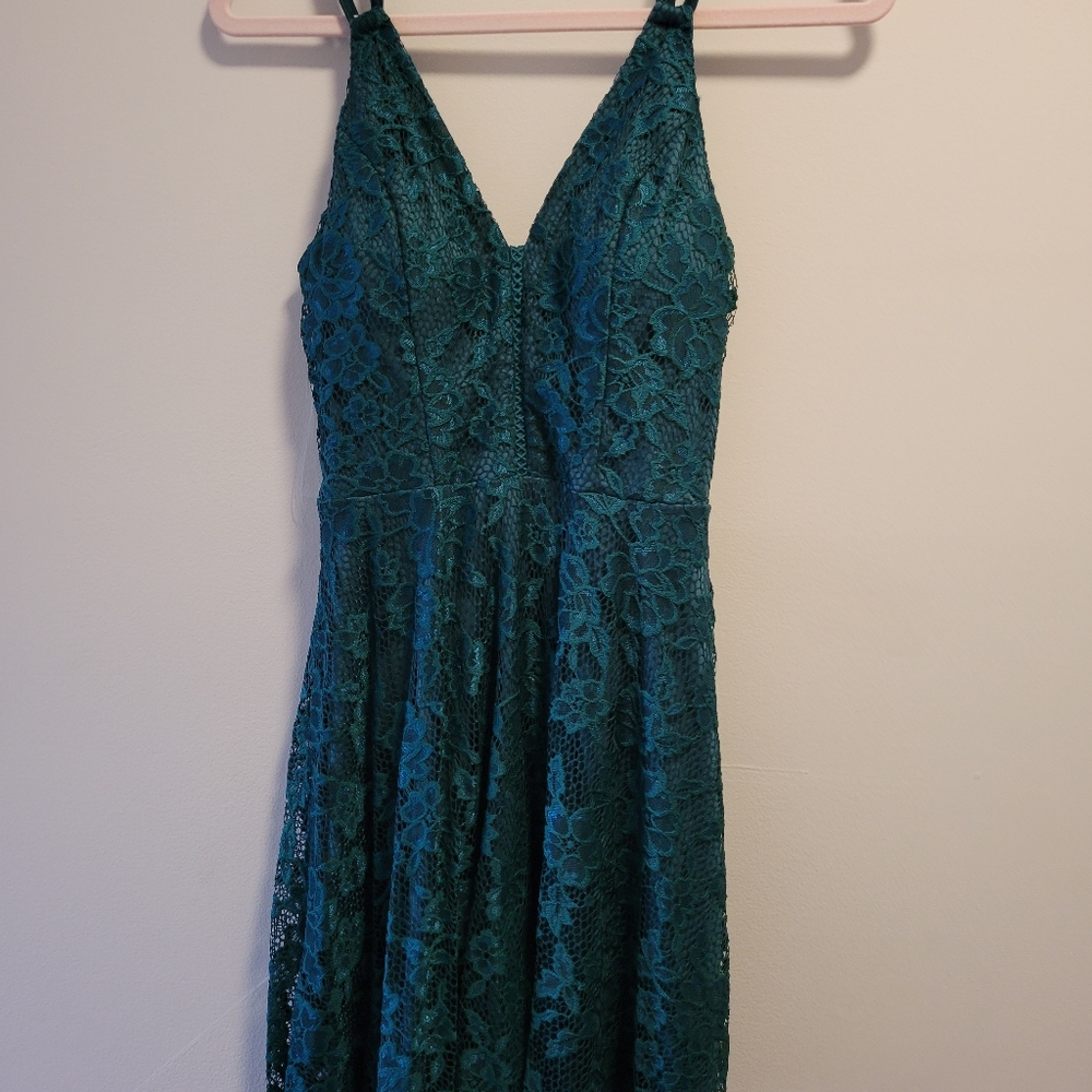 Speechless skater lace dress